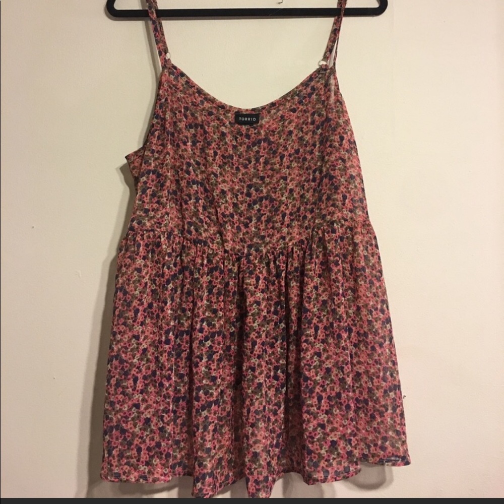 Torrid flower shirt/top